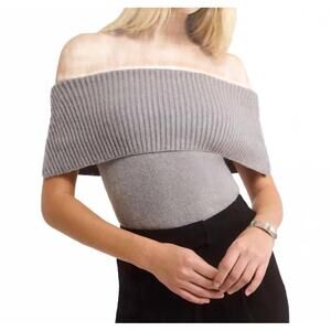 NEW RUMORED fairfield foldover top in heather grey